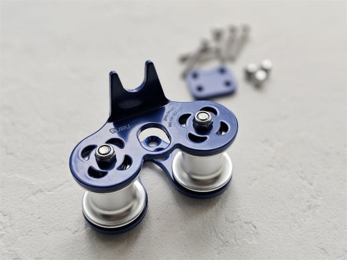  Ролик GURU Treck V2 для навесной переправы синий в Белгороде  