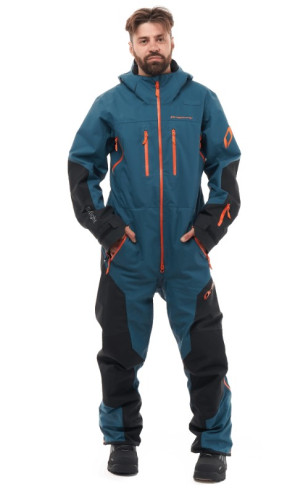 Комбинезон сноубордический Dragonfly SuperLight 3L Man Dark Ocean-Orange 2024 в Белгороде
