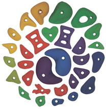  Комплект зацепок скалолазных Венто (50шт) в Белгороде  