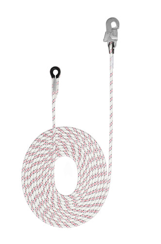  Гибкая анкерная линия АнкерЛайн 12 с карабином Стальной монтажный малый 20м Венто в Белгороде  