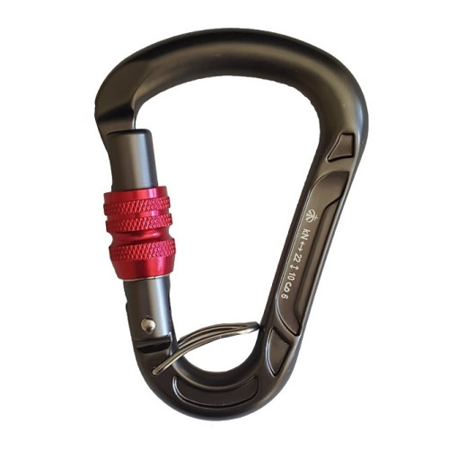  Карабин Вертикаль треугольный муфтированный с перемычкой дюраль в Белгороде  