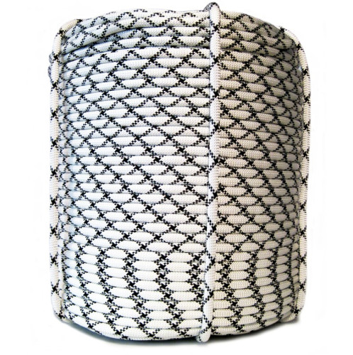  Веревка Шнур статика д.10 мм.48 пр.аб белый в Белгороде  