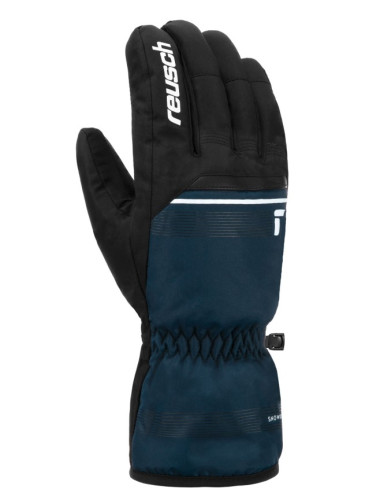 Перчатки Reusch Snow King Black/Dress Blue в Белгороде
