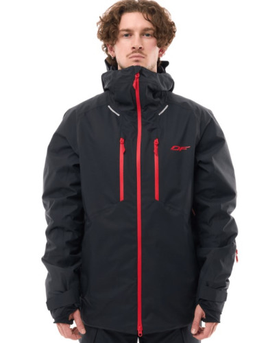 Куртка горнолыжная Dragonfly утепленная Gravity Man Black-Red в Белгороде