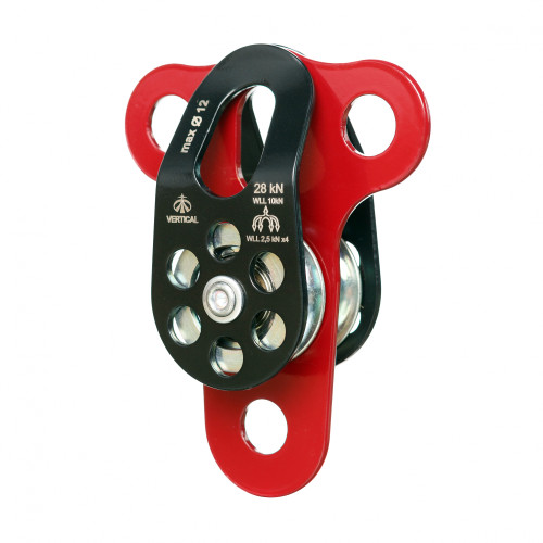  Блок-ролик Вертикаль двойной сталь с подшипником Про в Белгороде  