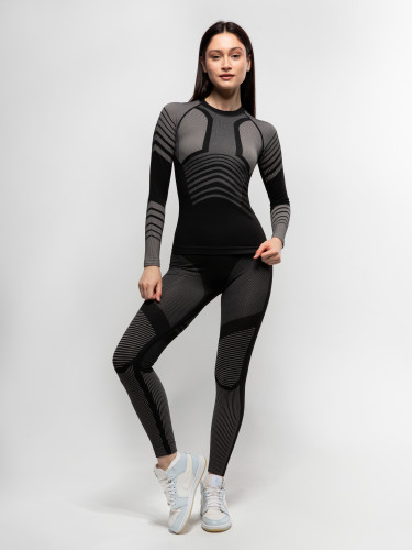 Комплект термобелья X-Line Sport женский черный с серым NEW в Белгороде