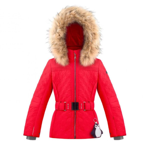 Куртка горнолыжная Poivre Blanc с иск.мехом W21-1003-JRGL/A красный в Белгороде