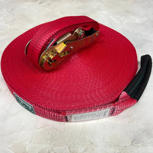 Слеклайн GURU 25 м с петлей и натяжителем (25)