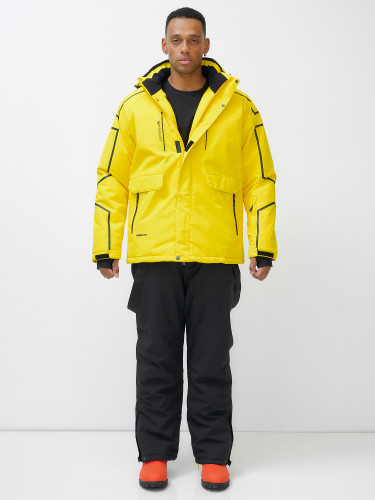 Костюм горнолыжный 390J желтый в Белгороде