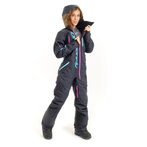 Комбинезон сноубордический Dragonfly Premium Woman Black-Pink 2023 в Белгороде