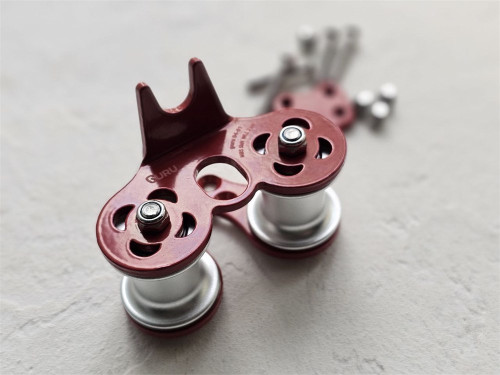  Ролик GURU Treck V2 для навесной переправы красный в Белгороде  