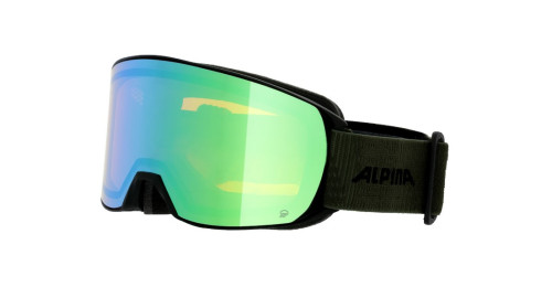 Купить маска alpina г/л nakiska q black-olive matt/q green s2 в Белгороде