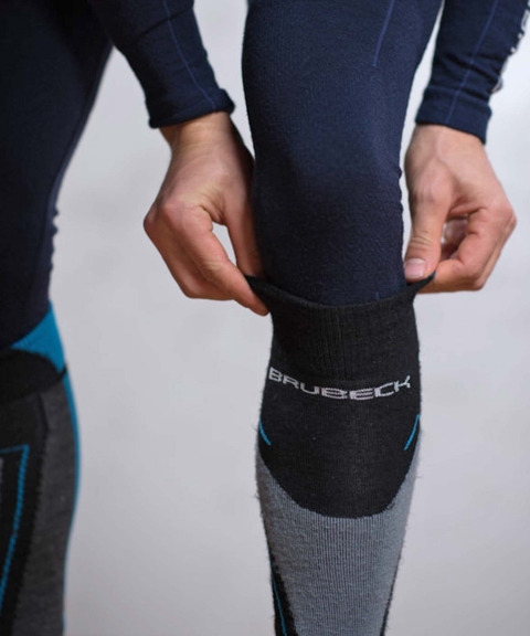 Купить Носки Brubeck Snow Forse Light серый/синий в Белгороде