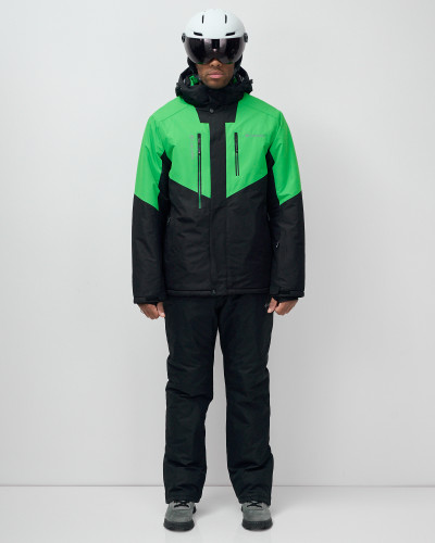 Костюм горнолыжный 07712Z  зеленый  в Белгороде