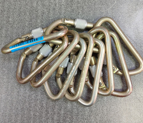  Карабины Ринг сталь трапеция (keylock) 5000 (10шт) в Белгороде  