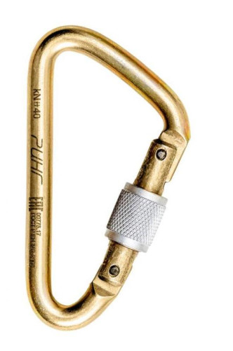  Карабин Ринг сталь треугольный 4000 в Белгороде  