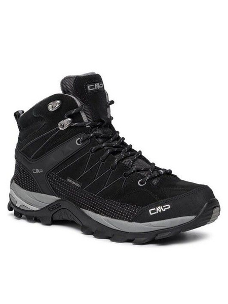 Купить полуботинки cmp rigel mid trekking shoe wp черный в Белгороде