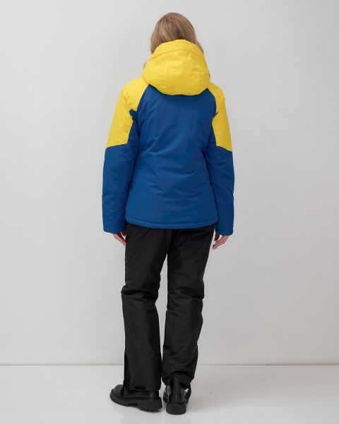 Костюм горнолыжный 02815J желтый  в Белгороде