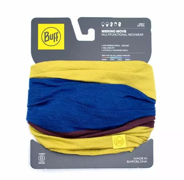 Бандана Buff Merino Move Block Citronella
