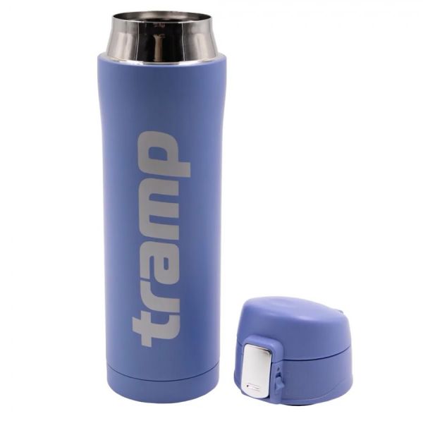 Термос Tramp питьевой 0,45л.TRC-107 голубой