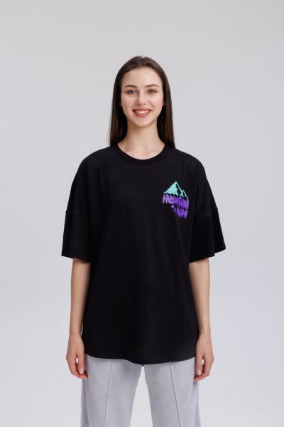 Футболка MountainMan Проссеко черная жен.
