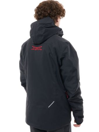 Куртка горнолыжная Dragonfly утепленная Gravity Man Black-Red в Белгороде