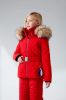 Куртка горнолыжная Poivre Blanc с иск.мехом W21-1003-JRGL/A красный в Белгороде