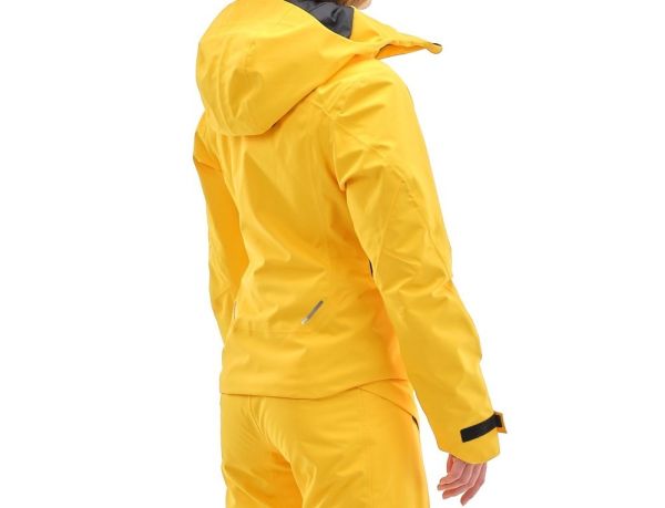 Куртка горнолыжная Dragonfly утепленная Gravity Premium Woman Yellow-Dark в Белгороде