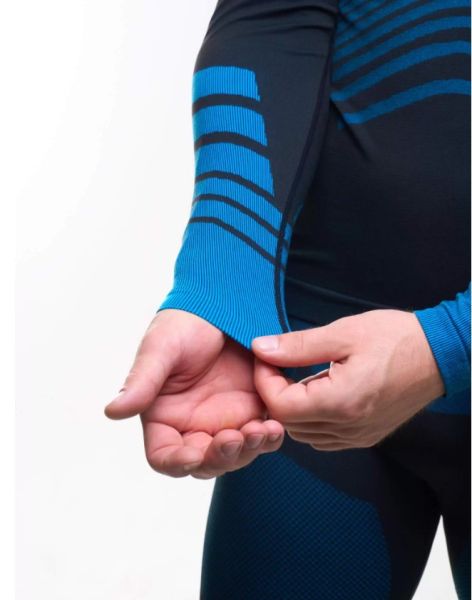 Комплект термобелья X-Line Sport мужской черный с синим NEW в Белгороде