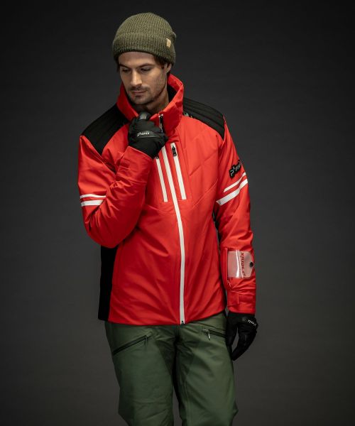 Куртка горнолыжная Phenix Traction с капюшоном RD в Белгороде