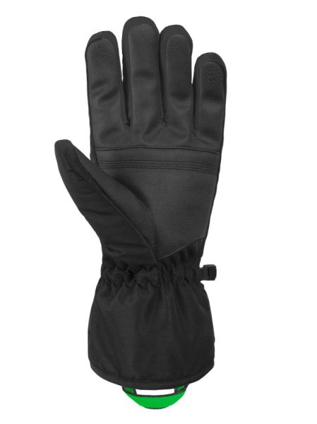 Перчатки Reusch Snow King Black/Neon Green в Белгороде