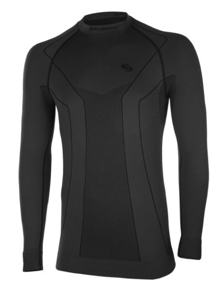 Футболка Brubeck Extreme Thermo LS1529М черный в Белгороде