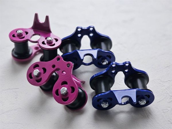  Ролик GURU Treck V2 для навесной переправы синий в Белгороде  