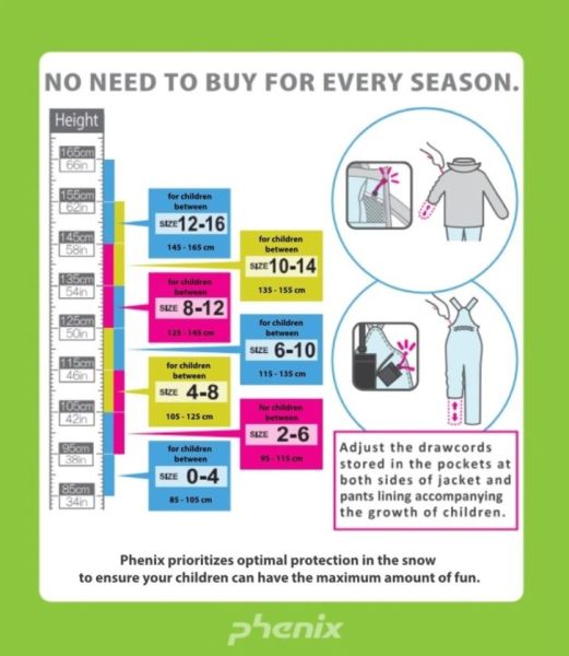 Костюм горнолыжный Phenix Playing in Snow Junior Two-piece RD в Белгороде