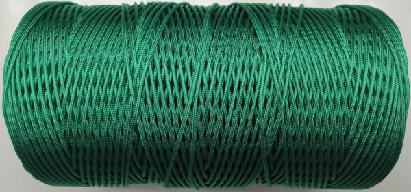  Шнур ПА плетеный 16-ти пр.с ПА серд.d 3мм зеленый,синий в Белгороде  
