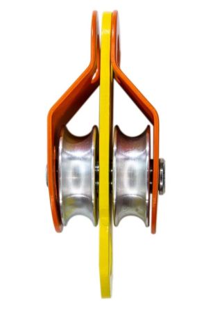  Блок-ролик Орион-Альп двойной сталь с подшипником в Белгороде  