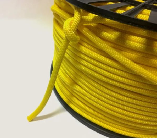  Репшнур Remera 32L PES/PA 6мм нагр.1200кгс желтый в Белгороде  