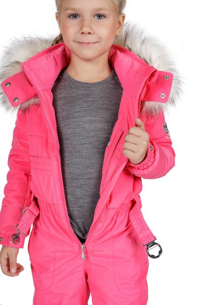 Комбинезон горнолыжный W18-1030-BBGL/A Poivre Blanc розовый в Белгороде