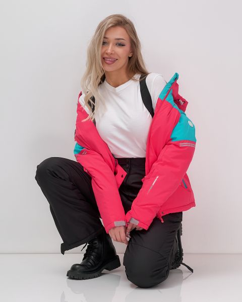 Костюм горнолыжный 02810М малиновый в Белгороде