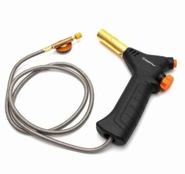 Горелка порт.Следопыт-GTP-S07,пьезо,газогенератор,шланг (резьб.)(без баллона)