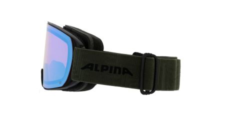 Купить Маска Alpina г/л Nakiska Q Black-Olive Matt/Q Green S2 в Белгороде
