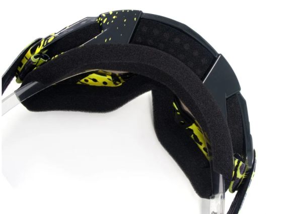 Купить очки мотоциклетные/снегоходные следопыт м6,линзы chrome silver+ transparent в Белгороде