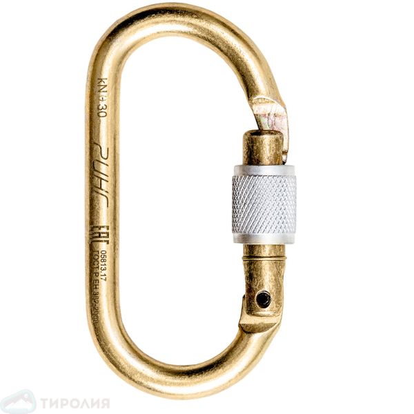  Карабины Ринг сталь овал (keylock) 3000 (10шт) в Белгороде  