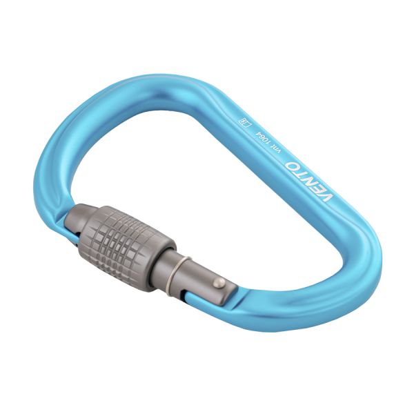  Карабин Венто Большой с резьбовой муфтой синий в Белгороде  