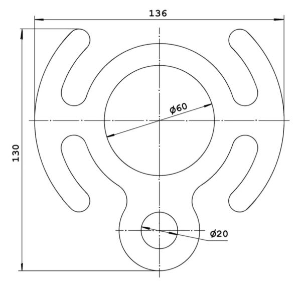  Спусковое устройство Орион Альп 8 двурогая Ст в Белгороде  