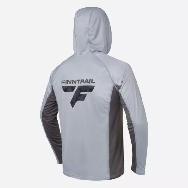 Лонгслив Finntrail мужской Wave Big Logo 6614 Grey в Белгороде