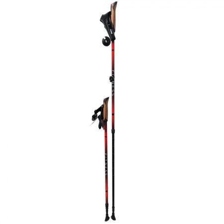 Палки для скандинавской ходьбы Tramp Fitness красный