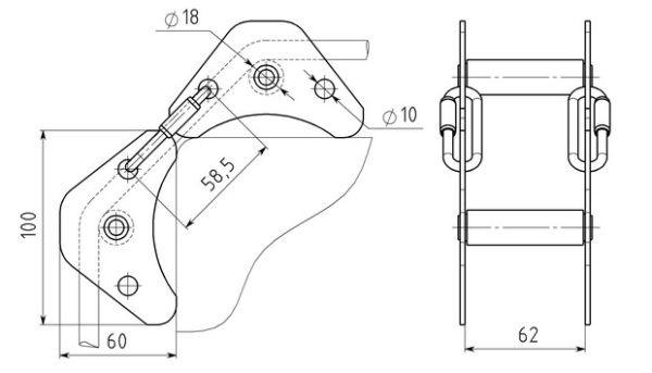  Комплект роликов Вертикаль для перегиба в Белгороде  
