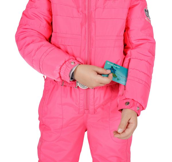 Комбинезон горнолыжный W18-1030-BBGL/A Poivre Blanc розовый в Белгороде
