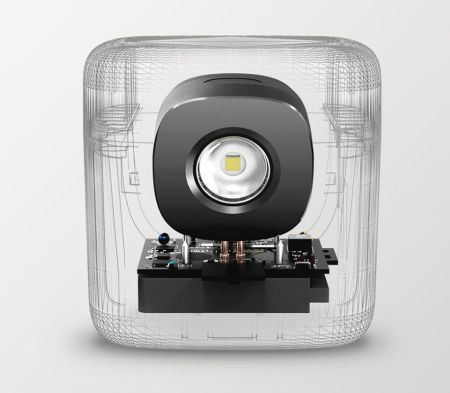 Фонарь Nextool (Xiaomi) Night Walk Headlamp,80лм,аккум.серый